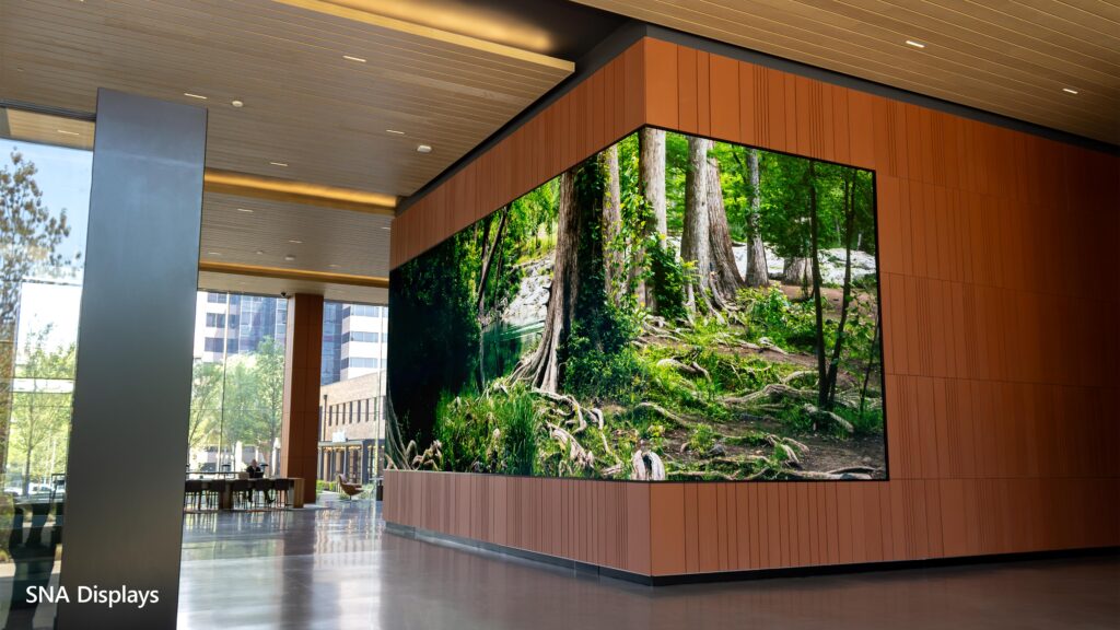 The QUAD Unveils Digital Art Video Wall in Dallas